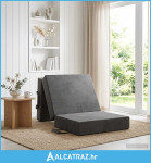 Sofa na razvlačenje 75 x 63 x 45 cm Tamnosiva - NOVO