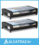 Spremnik ispod kreveta s kotačima, 770 x 470 x 173 mm, Posude za ispod