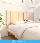 Uzglavlje za krevet 165,5 x 4 x 100 cm od masivne borovine - NOVO