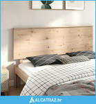 Uzglavlje za krevet 184 x 6 x 82,5 cm od masivne borovine - NOVO