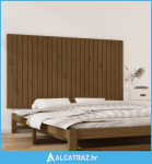 Uzglavlje za krevet boja meda 159,5x3x90 cm masivna borovina - NOVO