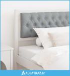 Uzglavlje Ostalo Bijela i svijetlosiva 100 cm Masivna borovina - NOVO