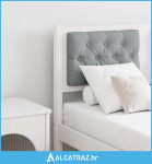 Uzglavlje Ostalo Bijela i svijetlosiva 120 cm Masivna borovina - NOVO