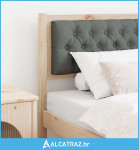 Uzglavlje Ostalo smeđe i tamnosivo 75 cm Masivna borovina - NOVO