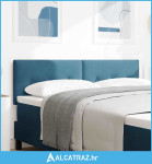 Uzglavlje s uzglavljem Tamno plava 160 cm Lažna koža - NOVO