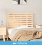 Zidno uzglavlje 81 x 3 x 63 cm od masivne borovine - NOVO