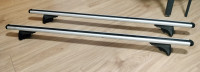 Krovni nosači Nordrive Inride alu N15055 + 2 HAKR nosači za bicikle