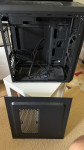 PC kućište mid‑tower + 4× 120 mm ventilatora