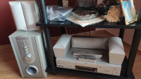 DVD player + 5.1 active surround system