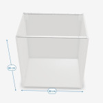 Ikea Method KORPUS okvir podnog elementa kuhinjski bijeli 80x60x80 cm