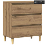 Komoda Artisan hrast 60x35x70 cm izrađeno drvo - Hrast artisan