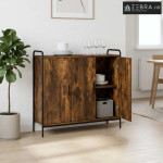 Kreveta Dimljeni hrast 97 x 33 x 81 cm Konstruirano drvo - Dimljeni hr