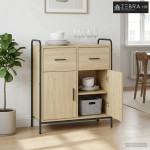 Kreveta Hrast sonoma 97 x 33 x 81 cm Konstruirano drvo - Hrast sonoma