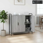 Kreveta Siva Sonoma 97 x 33 x 81 cm Konstruirano drvo - Siva Sonoma s