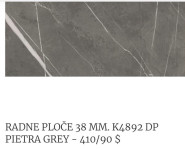 Akcija Kuhinjska radna ploča K4892DP 410/90i 410/120