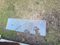 Kaljeno staklo 4 mm, 236,7x74,5 cm