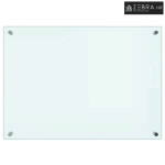 Kuhinjska zaštita od prskanja mliječna 70 x 50 cm kaljeno staklo