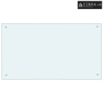 Kuhinjska zaštita od prskanja mliječna 90 x 50 cm kaljeno staklo