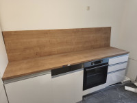 Radna ploča nova sa stranicom za zid  komplet 100 eura