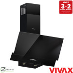 Kuhinjska napa Vivax, crno staklo, tvorničko jamstvo (Z Tehno)