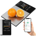 Ruhhy 24632 digitalna kuhinjska vaga s Bluetoothom, do 5 kg, preciznos