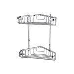 Košara/polica kutna dupla, novo, nekorišteno