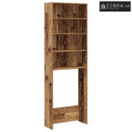 Ormar za perilicu rublja staro drvo 64x24x190 cm - Staro drvo