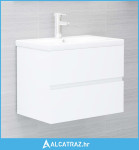 Ormarić za umivaonik bijeli 60 x 38,5 x 45 cm od iverice - NOVO