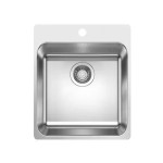 Sudoper Blanco Supra 400-IF/A 18/10 bez dalj. 526352 526352