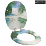 WC daska Zelena 43,8 x 37,8 cm MDF ploča - 1 plaža Da