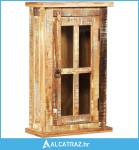 Zidni ormarić od masivnog obnovljenog drva 44 x 21 x 72 cm - NOVO