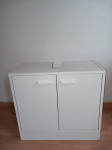 BIJELI KUPAONSKI ORMARIĆ ZA MONTAŽU ISPOD LAVABOA