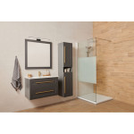 Eternity 70 ogledalo grafit supermat