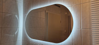 Kupaonsko LED ogledalo 50 x 90 cm