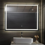 led ogledalo 80,90,100x60 cm100,110,120x70cm
