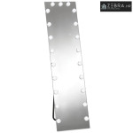 Samostojeće RGB-LED ogledalo pune visine, 150x40 cm, 21 žarulja