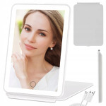 Sklopiva baterija. kozmetičko ogledalo s LED rasvjetom za USB šminku