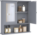 viseći ormarić sivi