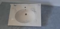 Umivaonik - lijevani mramor 80 x 55 cm - 300 kn