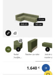 IKEA JÄTTEBO modularna sofa