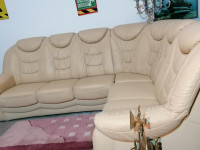 Kožna garnitura "DROTTNING BEATRIX" iz ŠVEDSKE. Mogućnost DOSTAVE !