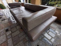 Kožna kutna garnitura