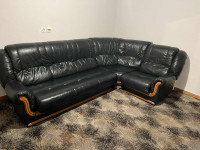 Kutna garnitura 280x180 koža, kao nova