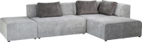 KUTNA GARNITURA Infinity ottomane grey left - Kare design
