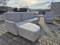 Kutna garnitura bež boje