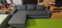 Kutna garnitura na razvlačenje u dobrom stanju 260×165/130×206
