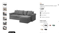 Kutna sofa/trosjed