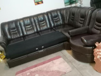 RASTEGLJIVA KOŽNA GARNITURA IZ ŠVEDSKE ! Moguća DOSTAVA !