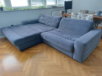 Tamno siva kutna garnitura