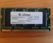 256 MB PC-2700 CL2.5 SDRAM 32Mx64
